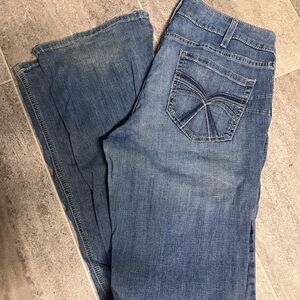 Ariat Women's Bootcut Jeans - Mid Blue Wash